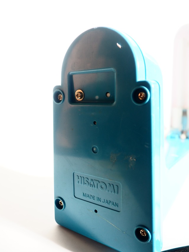Blue fluorescent folding lamp made in Japan