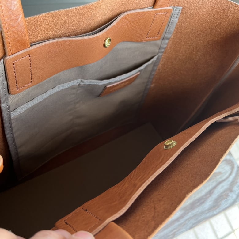 SLOW スロウ Bono - New Tote Bag - S 858S90S Oak (オーク #25