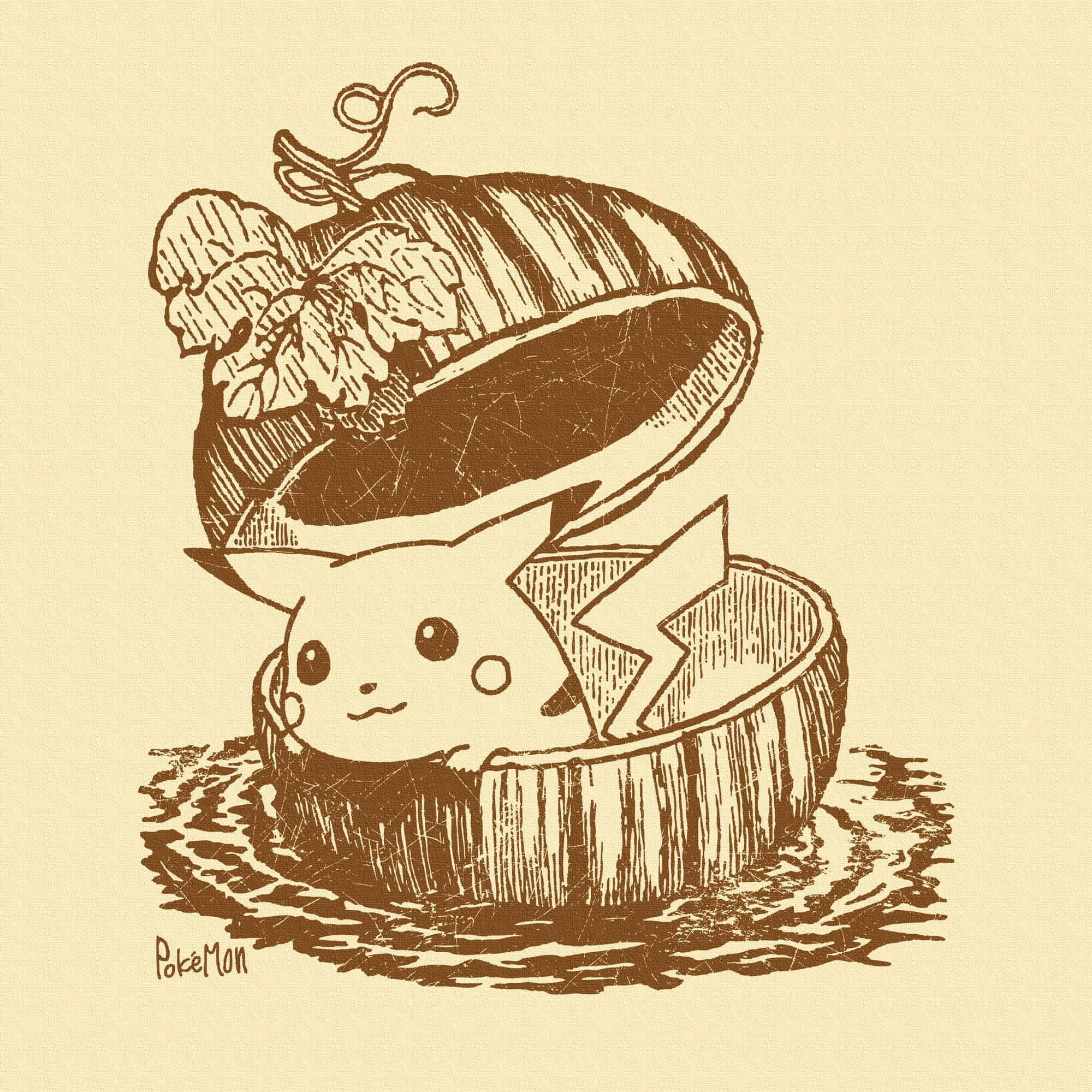 アートパネル ポケットモンスター ポケモン ピカチュウ 筆書き B17