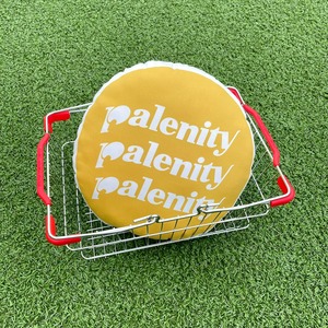 palenity  プリントクッション（イエロー）