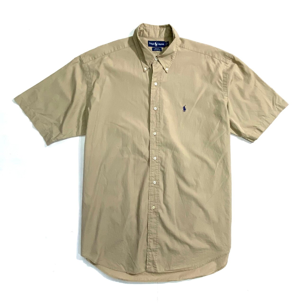 RALPH LAUREN ラルフローレン 半袖ボタンダウンシャツ B.Dシャツ