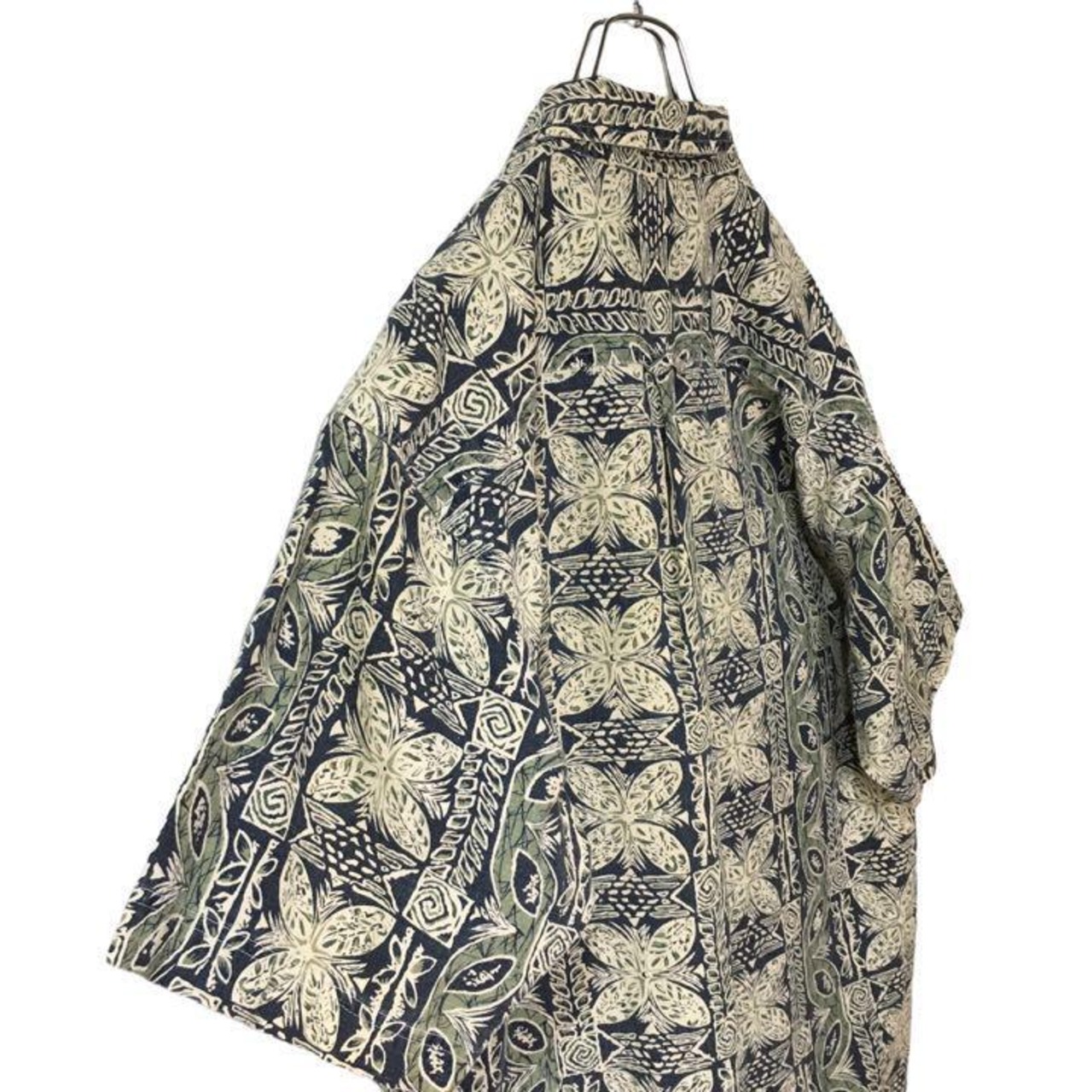 US輸入】COUNTY SEAT アロハシャツ リネン 柄シャツ エスニック | 古着 