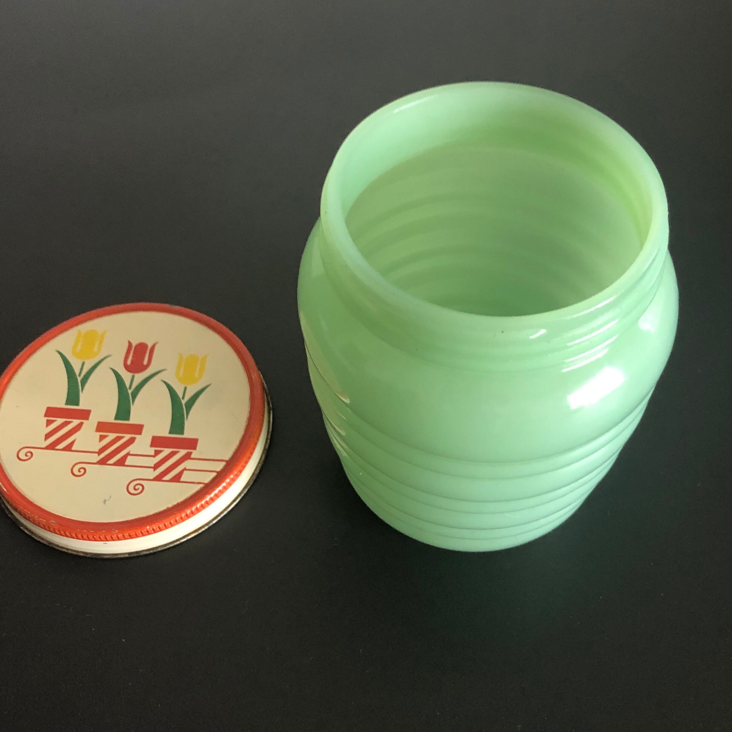 ファイヤーキング ジェダイチューリップ グリースジャー | antique fan