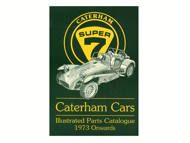 BOOK20 （絶版本）パーツカタログ、ケーターハム 1973年以降