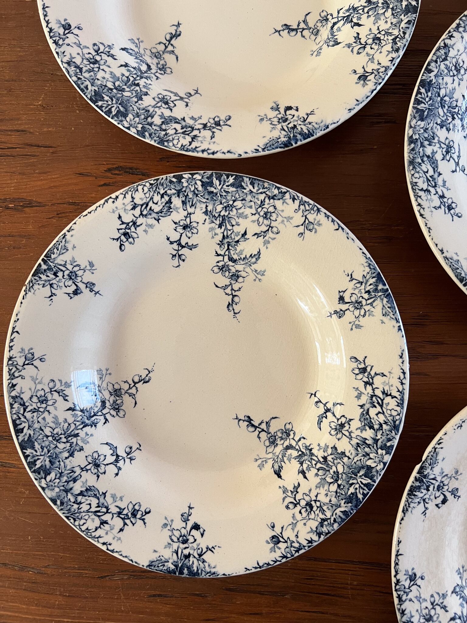 人気のジアン スープ皿 アンティークプレート フランスアンティークA〜C