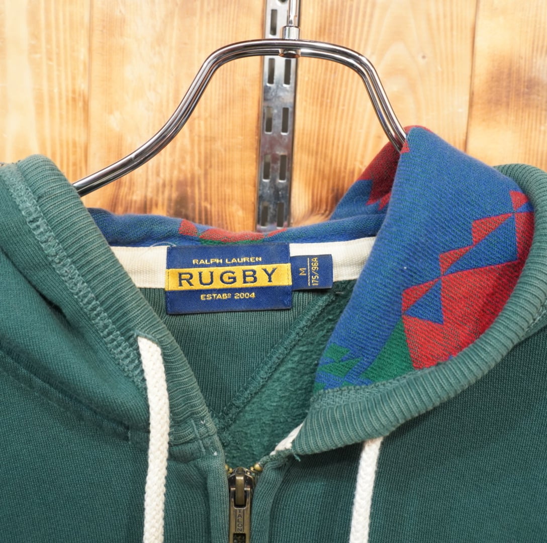 rugby ralphlauren ジップパーカー スウェット M/ラグビー ラルフ