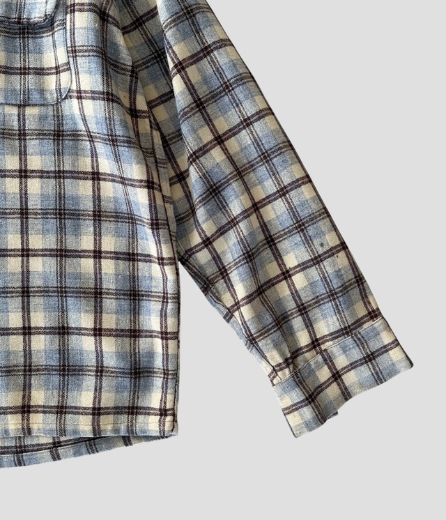 Vintage 60s Wool Check Shirt