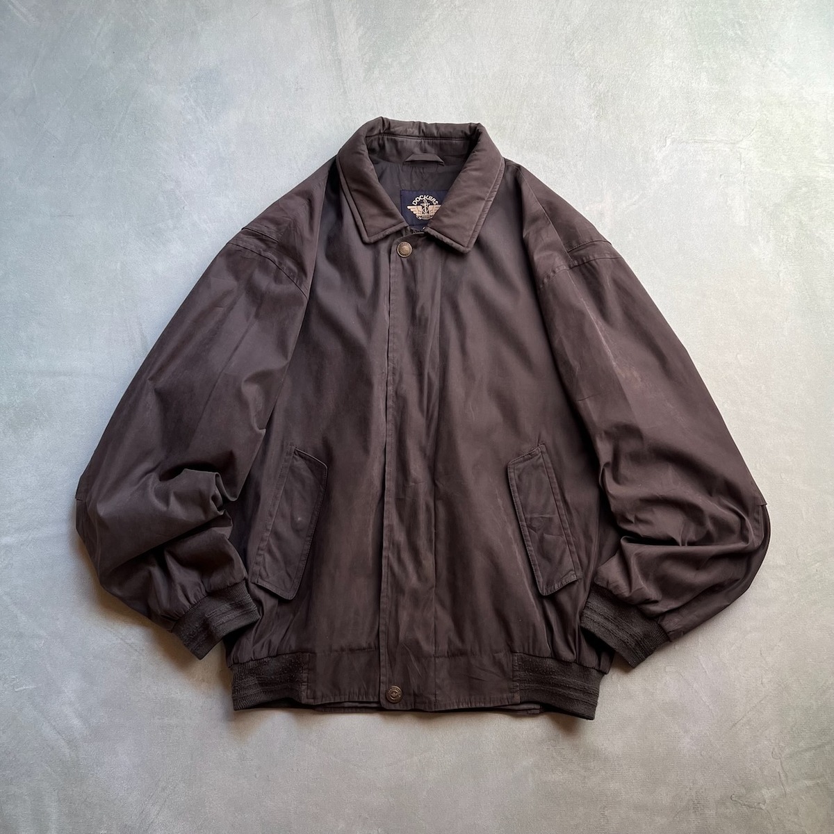 90s DOCKERS ピーチスキン スポーツジャケット ドリズラー ドッカーズ 