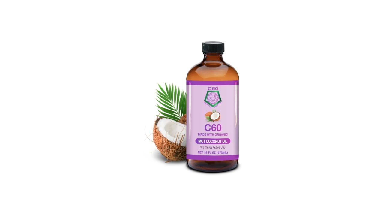 C60 in Organic MCT Coconut Oil