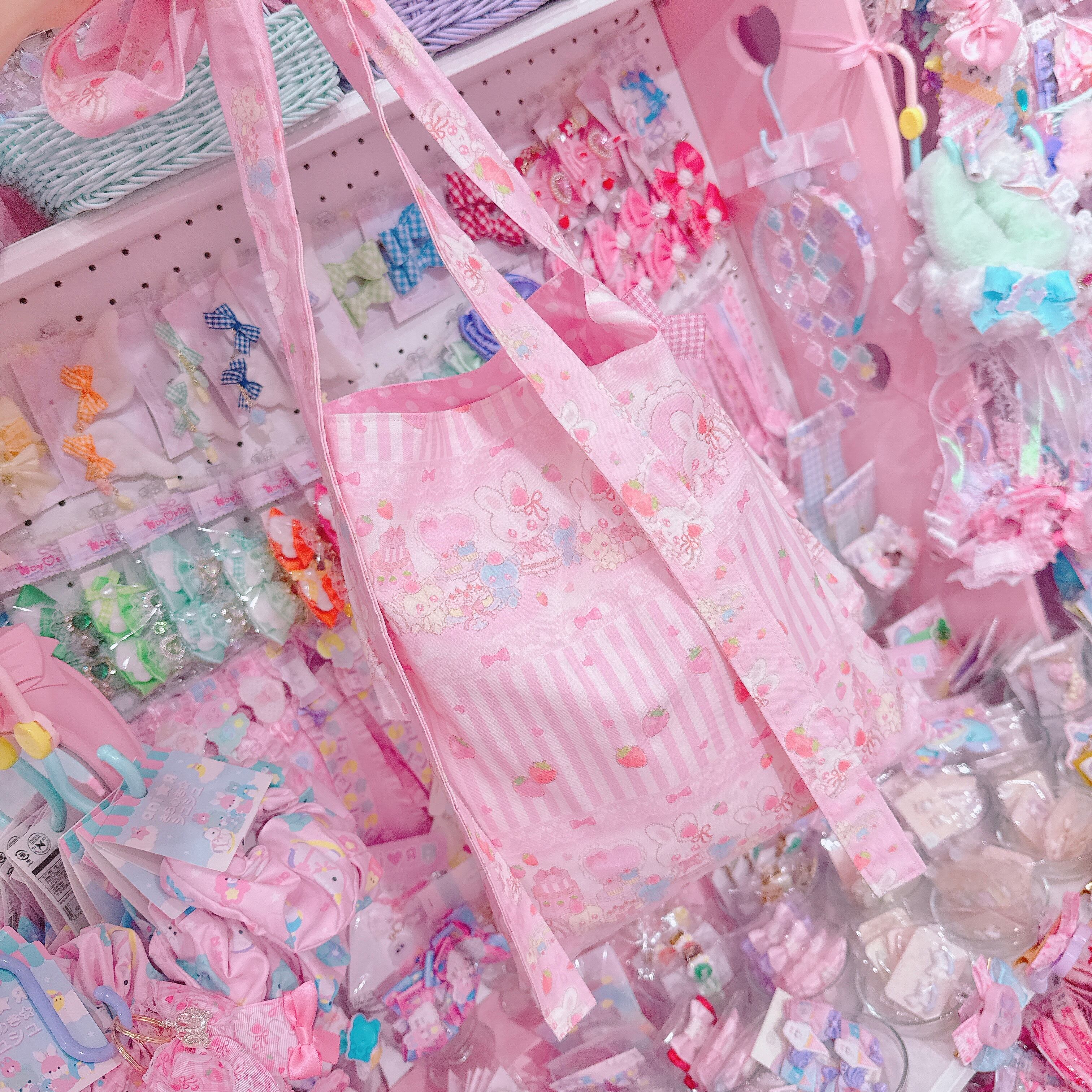 【R7】41-2フリルリボンショルダーバッグ