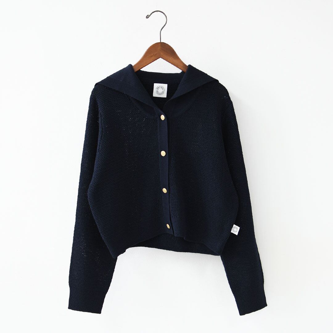 ORCIVAL [オーチバル・オーシバル] W Sailor Collar Knit Cardigan [OR