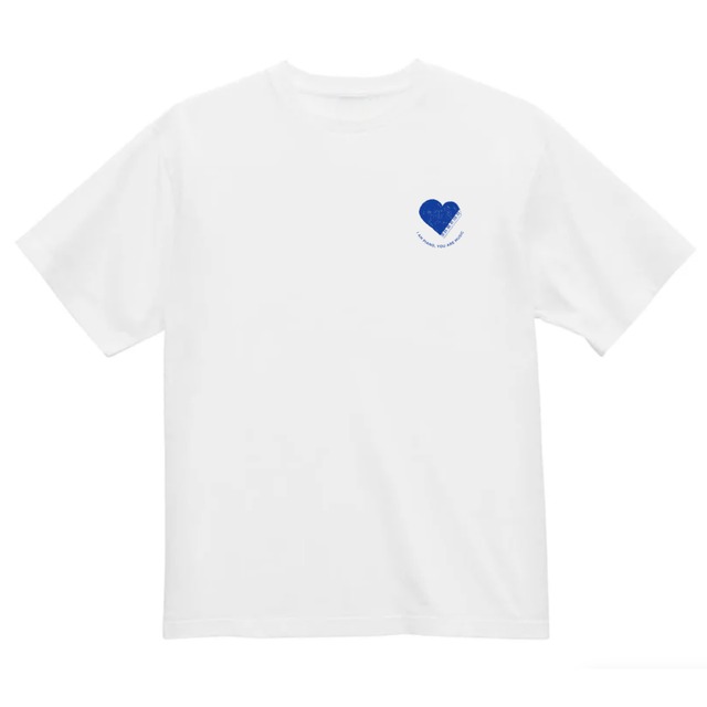 【Tシャツ】オリジナルデザイン「heart piano」small