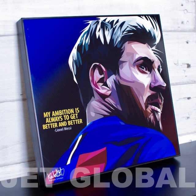 リオネル・メッシ/ LIONEL MESSI : MY AMBITION / Mサイズ 26cm / PAPS_SO0045