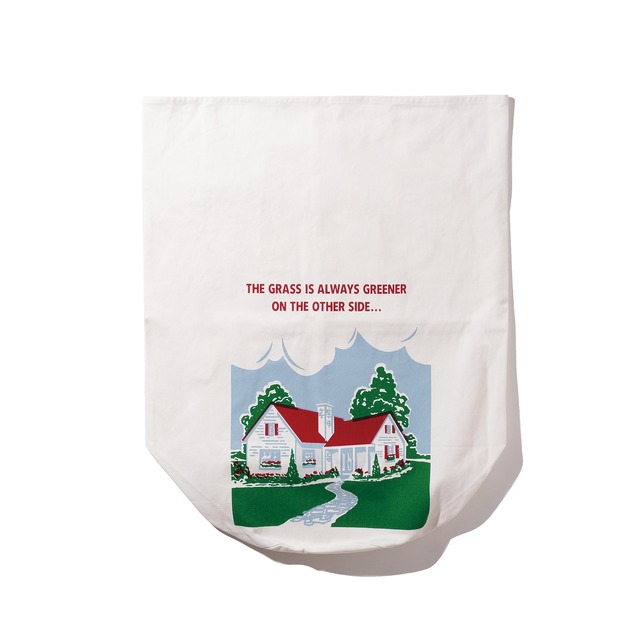 【HELLA GREEN】Grass Laundry bag(WHITE)〈国内送料無料〉