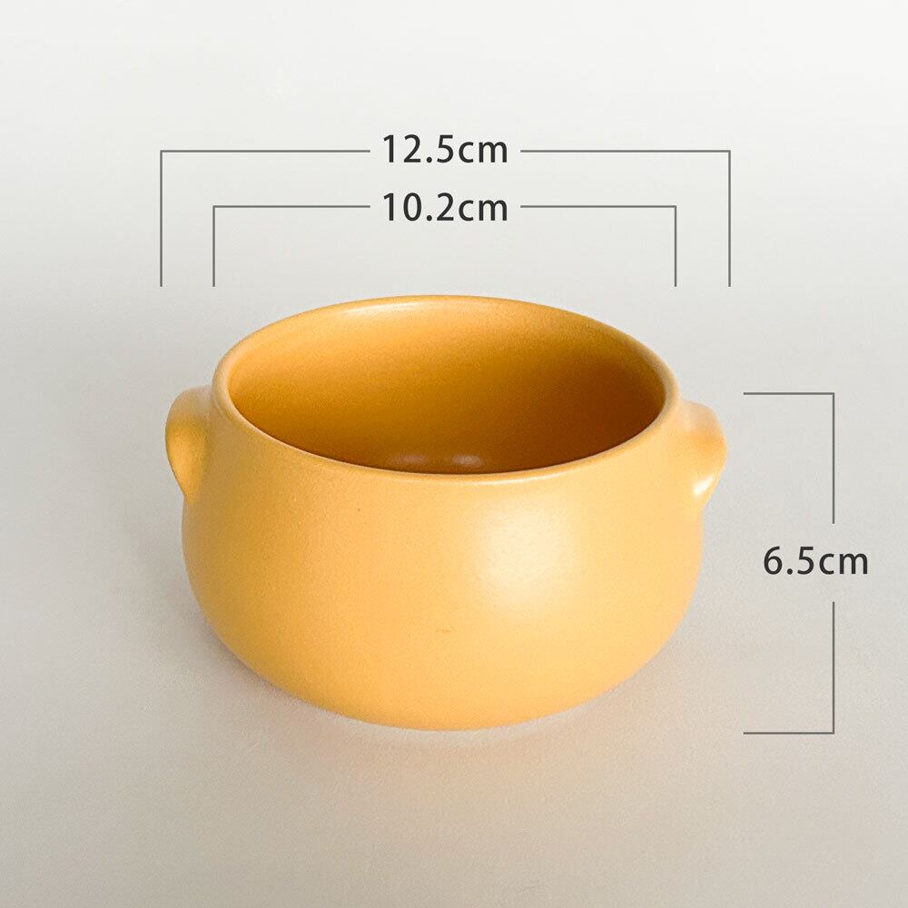 スープボウル 直火専用 耳付き 耐熱 シチューボウル 12.7cm 満水 500cc