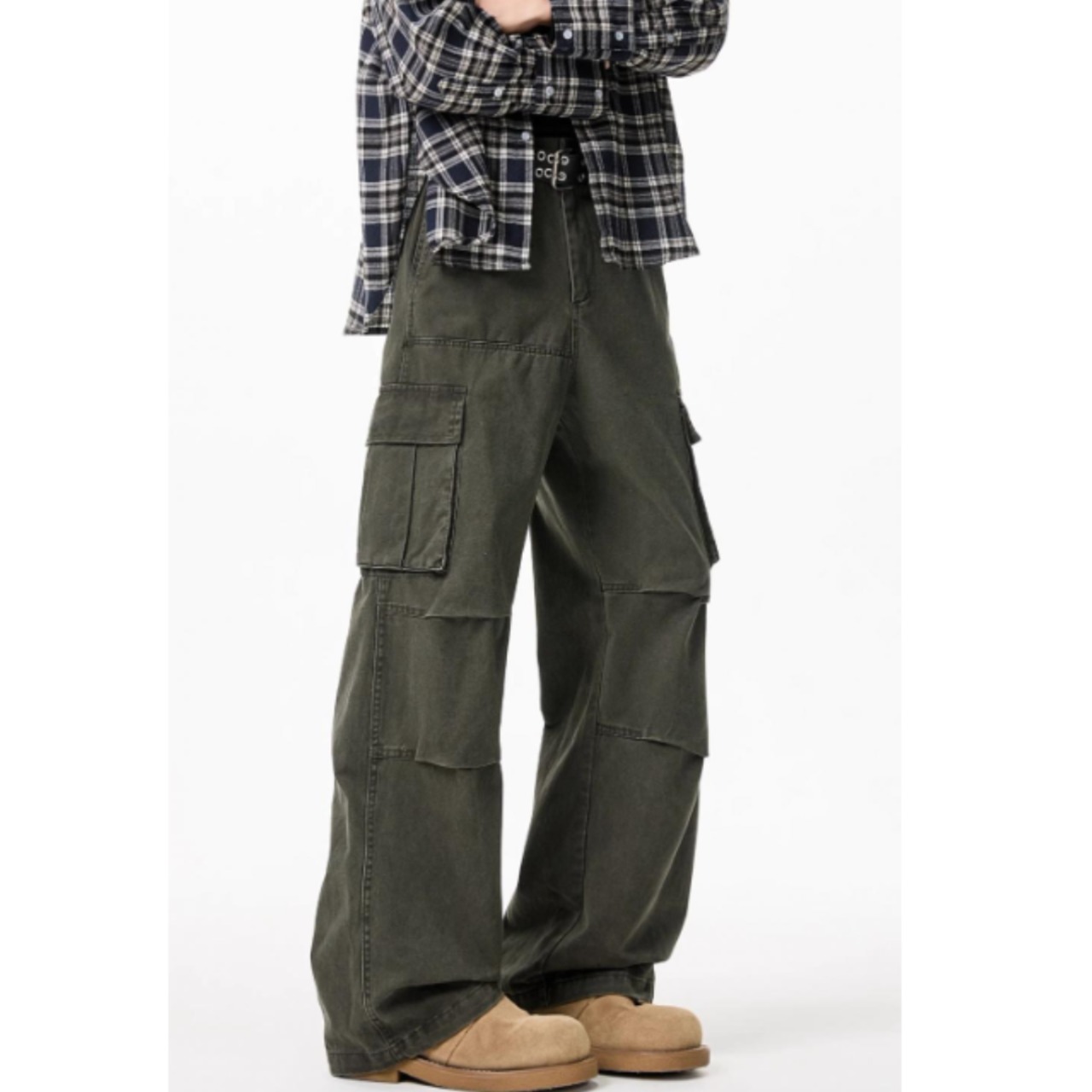 Washed Wide Cargo Pants　TB2568・画像2