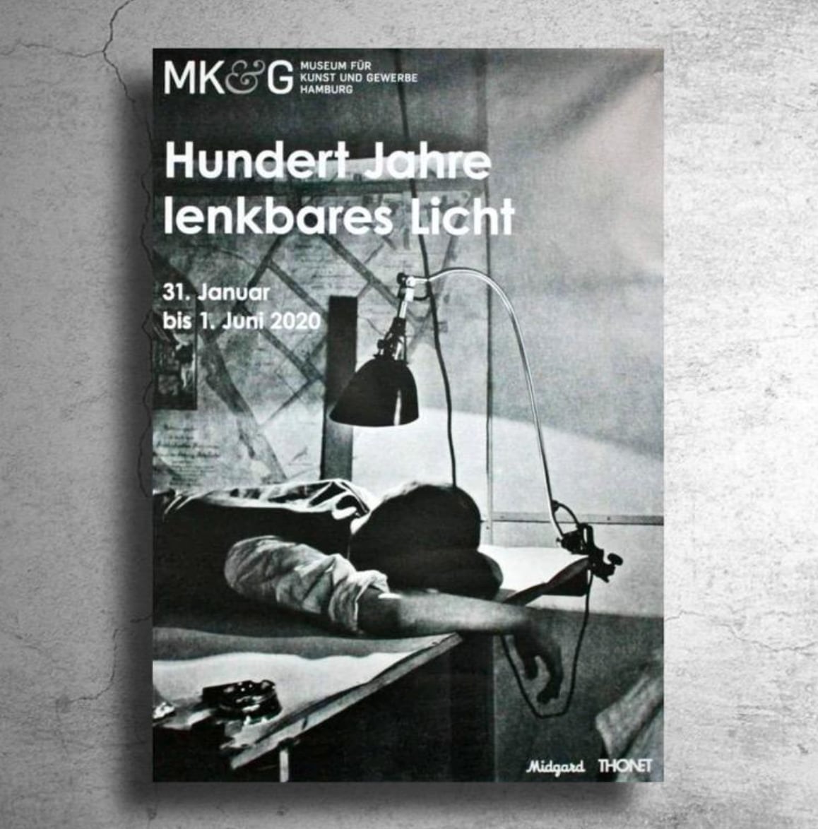 家具メーカー『THONET/トーネット』ドイツ工芸美術館制作ポスター