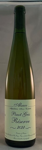 ピノ・グリ・レゼルヴ23 750ml / ジェラール・シュレール | 浦和 柳川