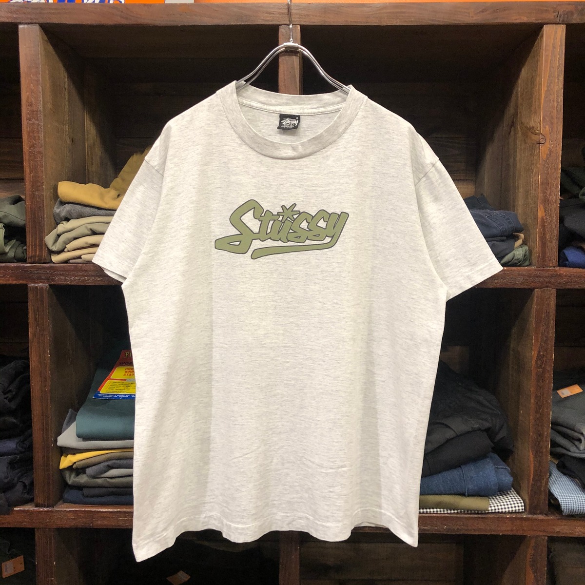 80s Stussy Tシャツ 黒タグ USA製 | VOSTOK