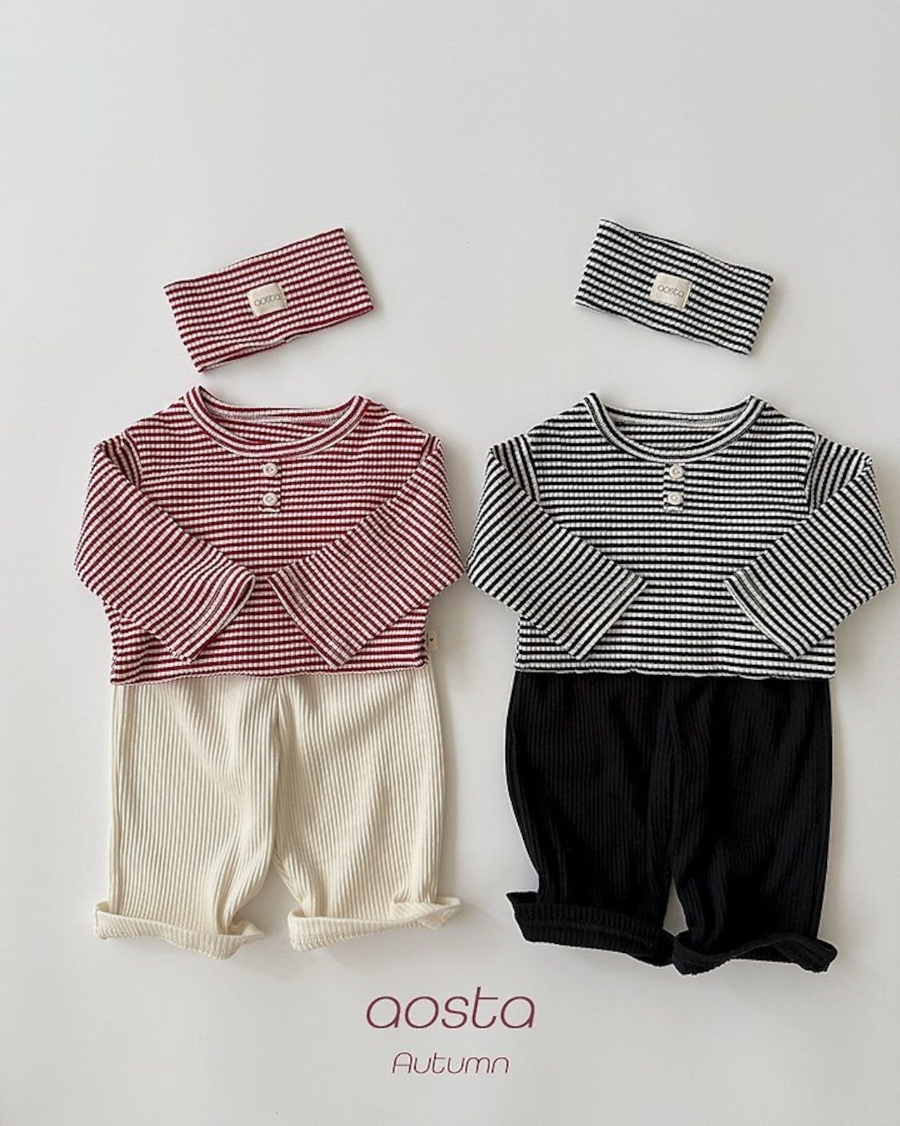 韓国子供服 / 26Autumn / Aosta / クッキーヘアバンド / 秋服 *FREE*