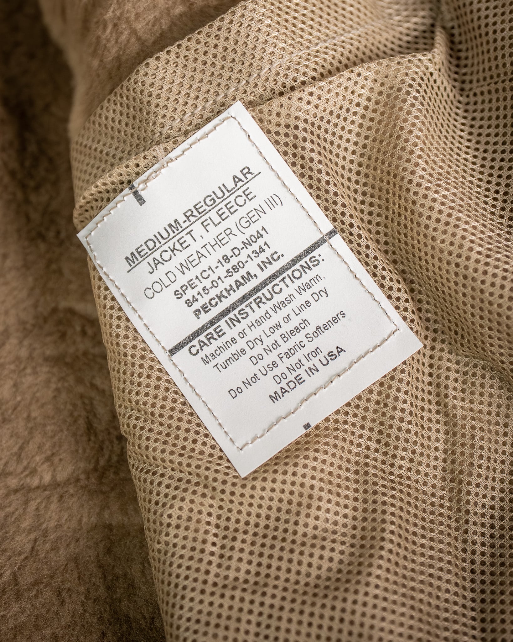 DEADSTOCK】U.S.Army ECWCS Gen3 Level3 Polartec Fleece Jacket