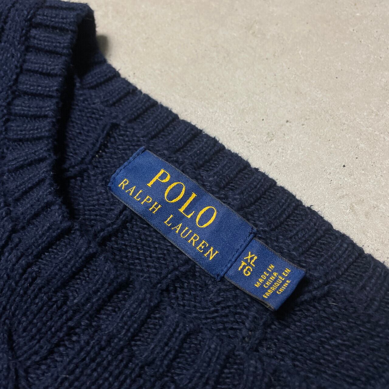 Polo Ralph Lauren ポロラルフローレン ケーブルニット コットンニット