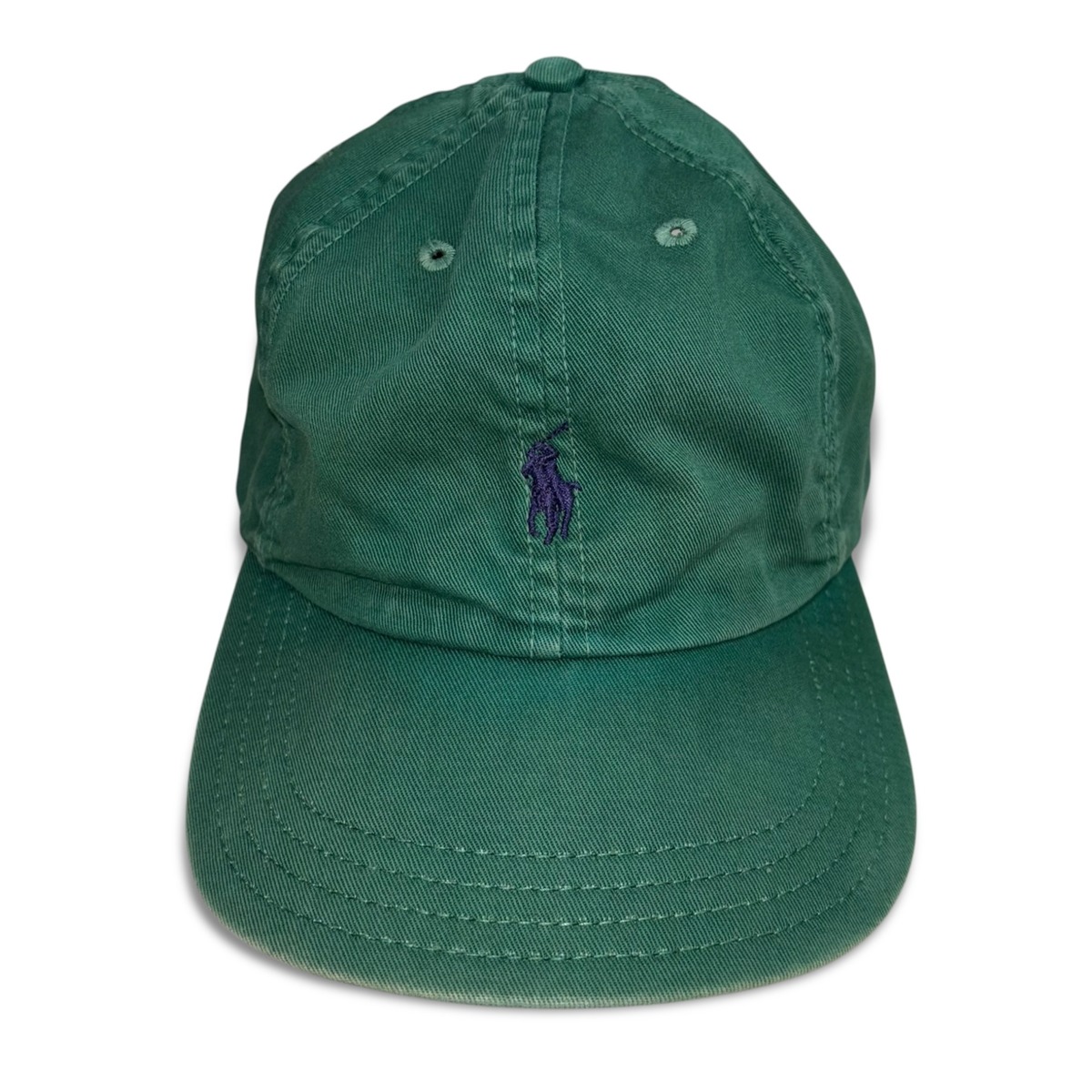 90s Ralph Lauren キャップ③ ラルフローレン USA製 緑 帽子 | no pain