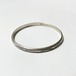 Vintage Southwestern Navajo Sterling Stamp Worked Bangle