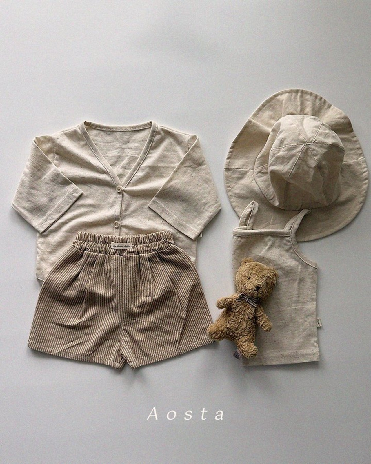 [Aosta] Linen Cardigan / [아오스타] 린넨가디건