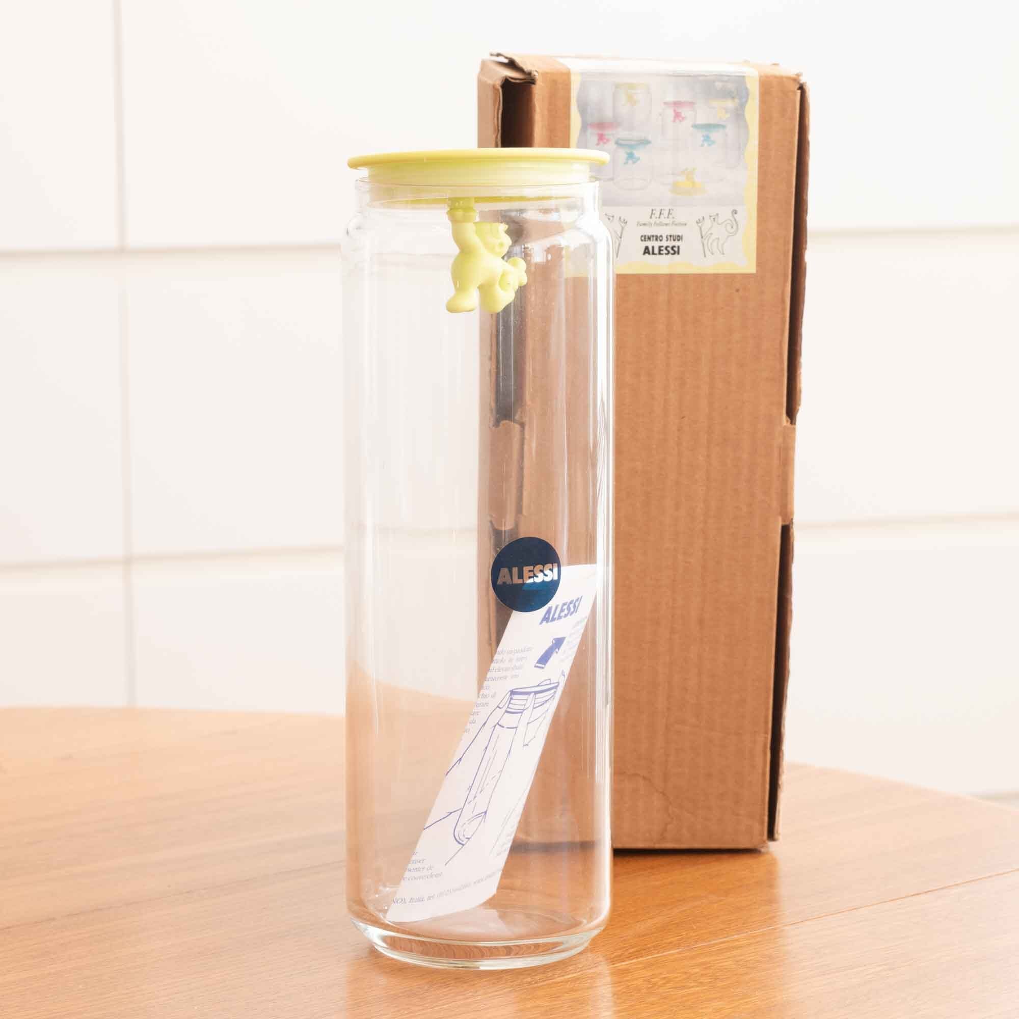 アレッシィ ALESSI オリジナルデザイン キャニスター XLサイズジャー GIANNNI ジャンニ 新品未使用