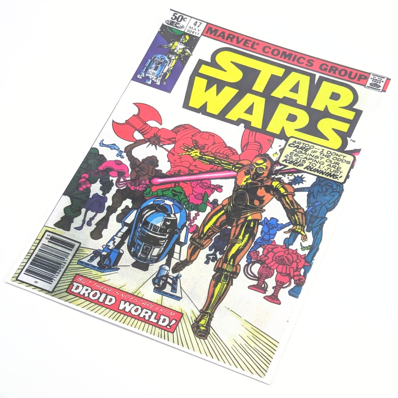 ♫ ちょうどいいB4ポスター ♫【 STARWARS  ( スター・ウォーズ ) 】C-3PO & R2-D2〚アメリカン雑貨 アメトイ〛