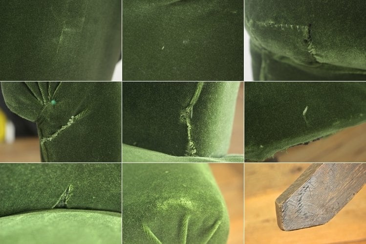 レトロ ドクターチェア 椅子 1Pソファ 一人掛け ラウンジ スプリング