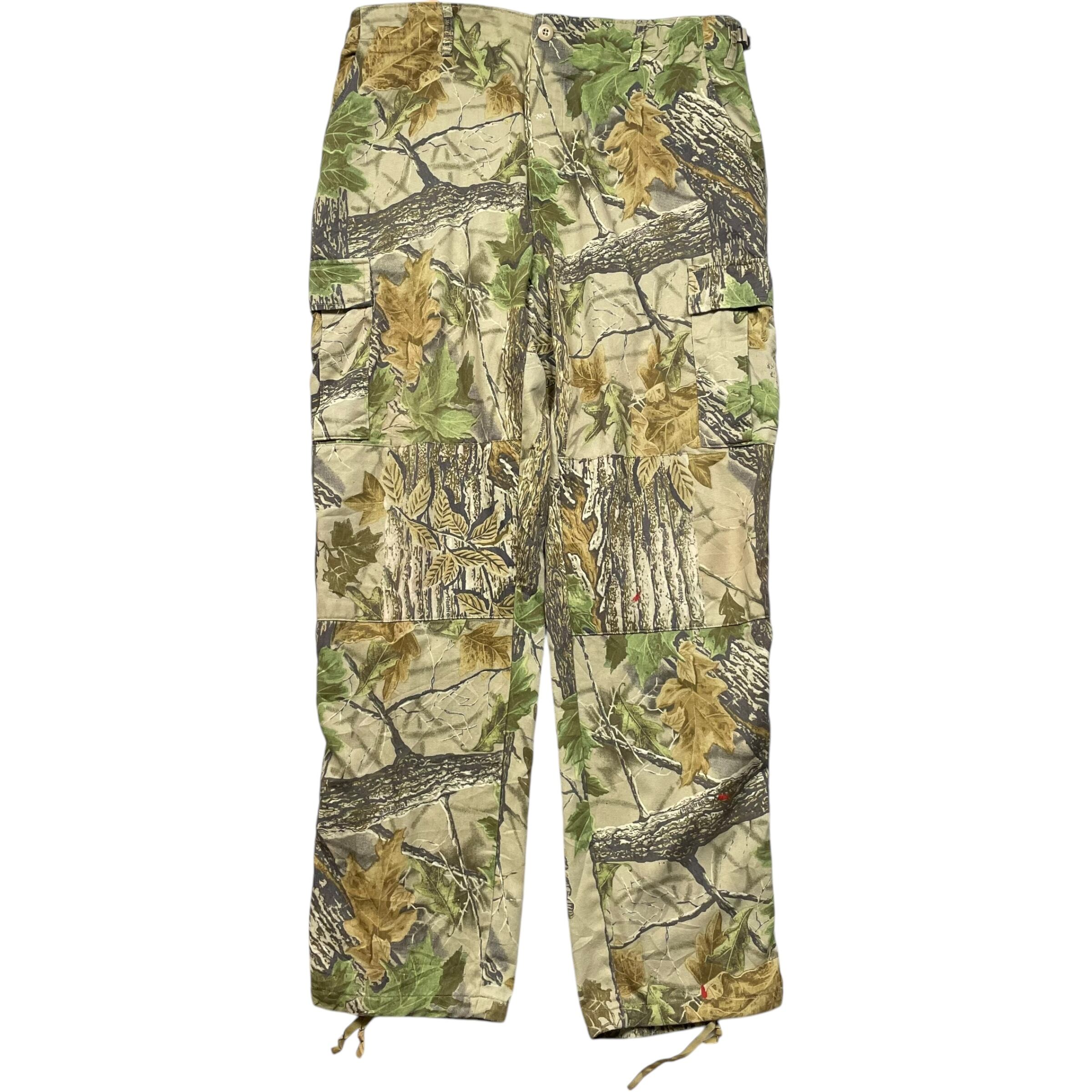 《実寸W38 L33》unknown リアルツリーパンツ カーゴパンツ ドローコード付 no.5954