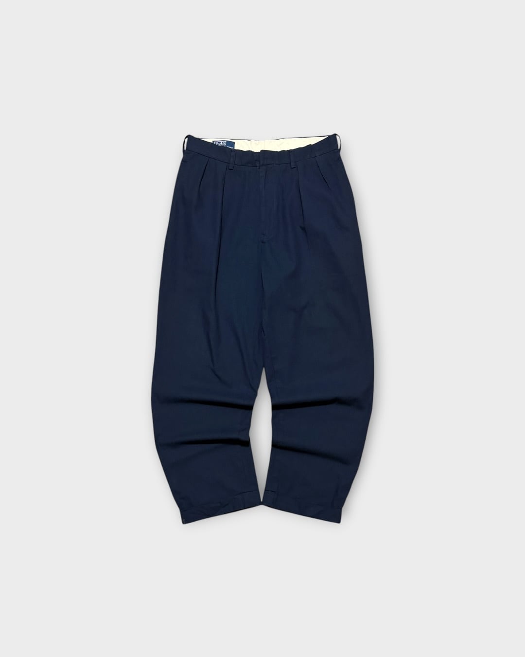 【VINTAGE】1990’s “Polo by Ralph Lauren” Herringbone Cotton Trousers W32.5 L30.5