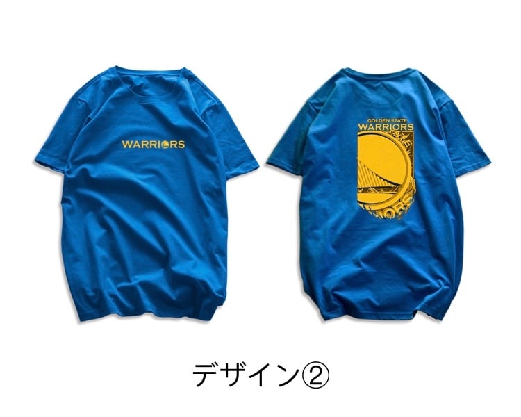 【トップス】WARRIORS なバスケットボール半袖Tシャツ 22004140925J