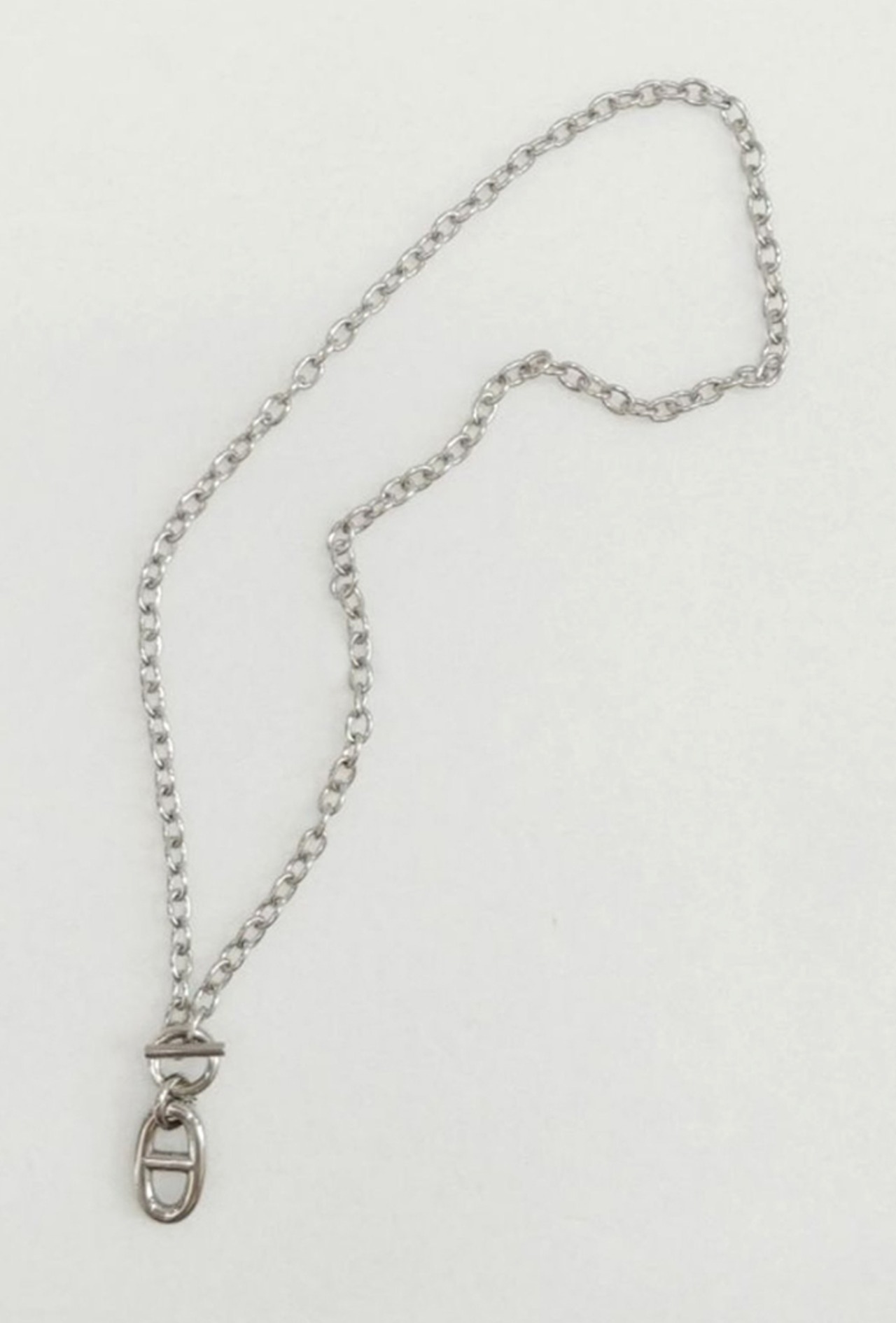 【22ss】Allergy Free H-chain Necklace