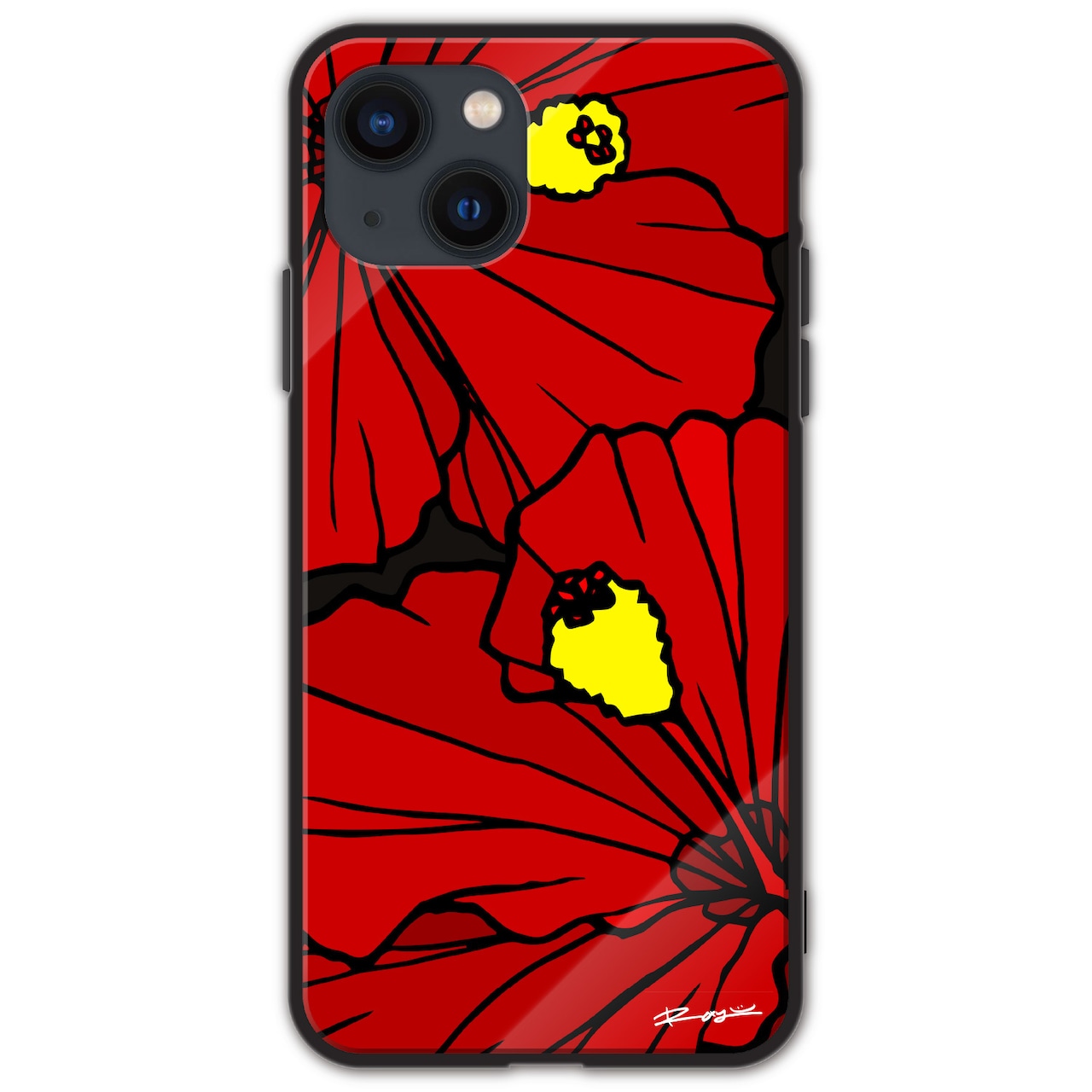 MALAMA Art&Design/Roxy ガラス スマホケース【Mature】