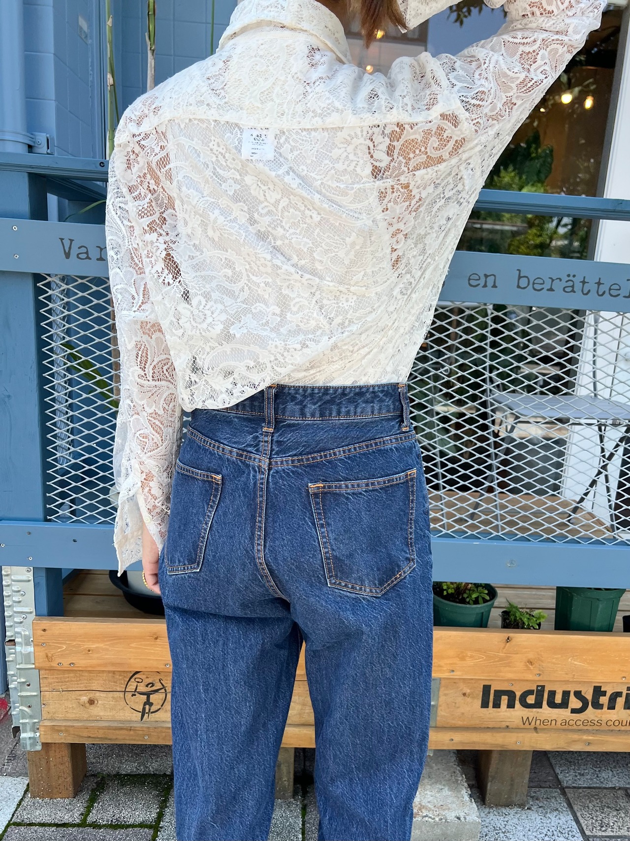 【KOH ISHIGURO】Four kinds of lace patchwork blouse - 5