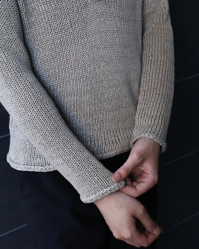 deep Vneck summer knit