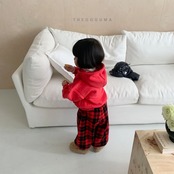 【取寄】THE GOGUMA チェックバルーンジョガーパンツ|冬服|韓国子供服
