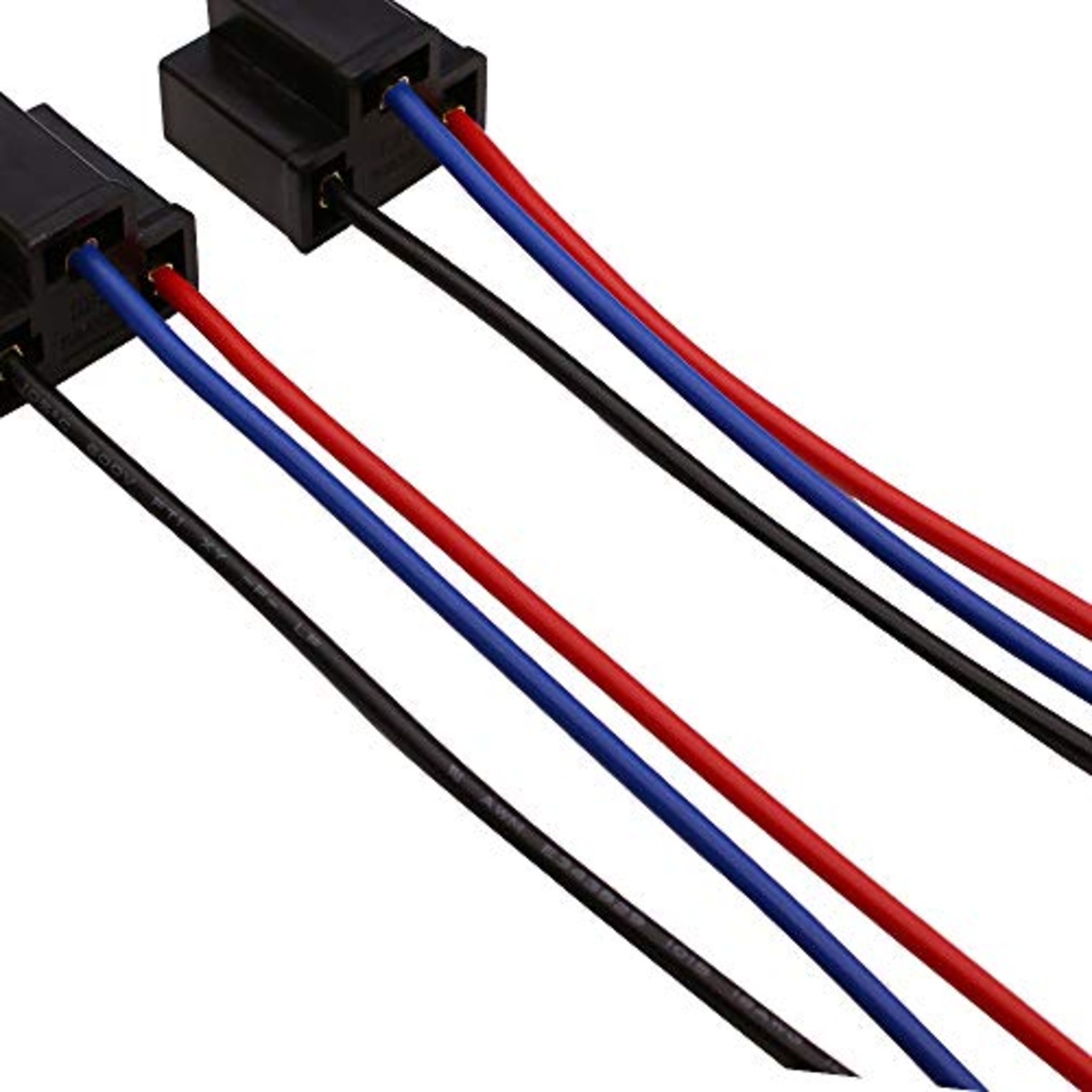 YUNPICAR H4 ヘッドライト用 カプラーケーブル メス 交換/加工/増設など 防水 ソケット