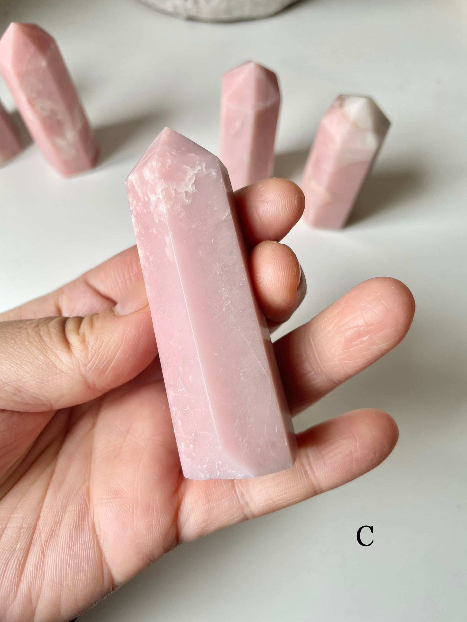 Pink Opal Tower / ピンクオパール タワー | AINA MINERALS