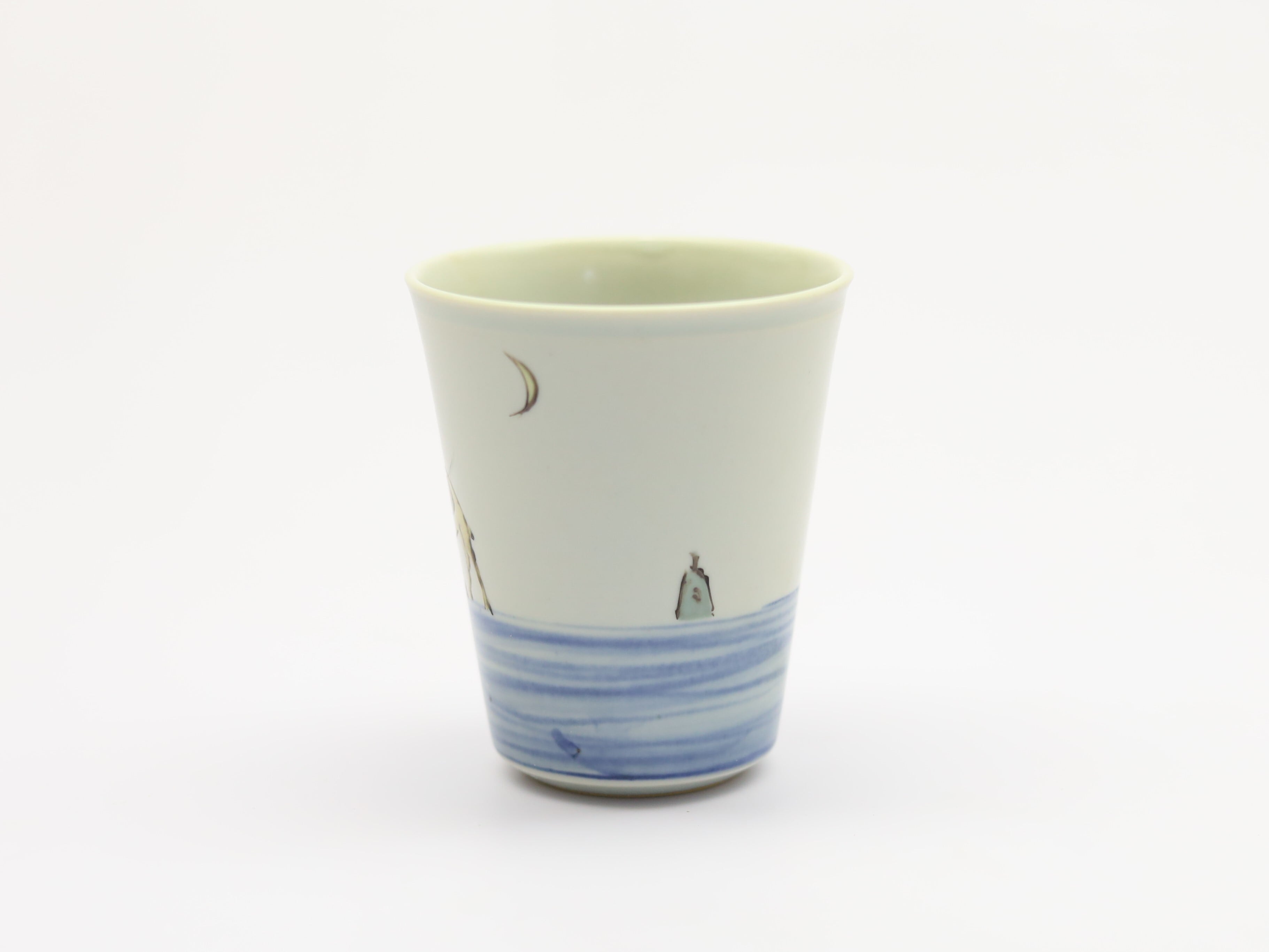 染付砂漠駱駝文 フリーカップ | 宮崎祐輔 谷鳳凰 (たにほう窯