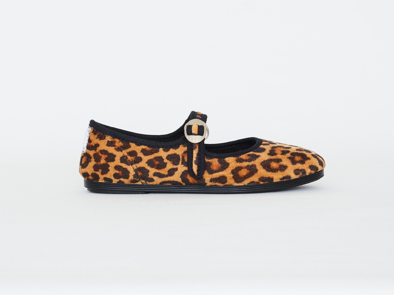 ＜LA CADENA＞Baby&Kids JAPONESA LEOPARD VELOUR x SOLID TRIM - 2