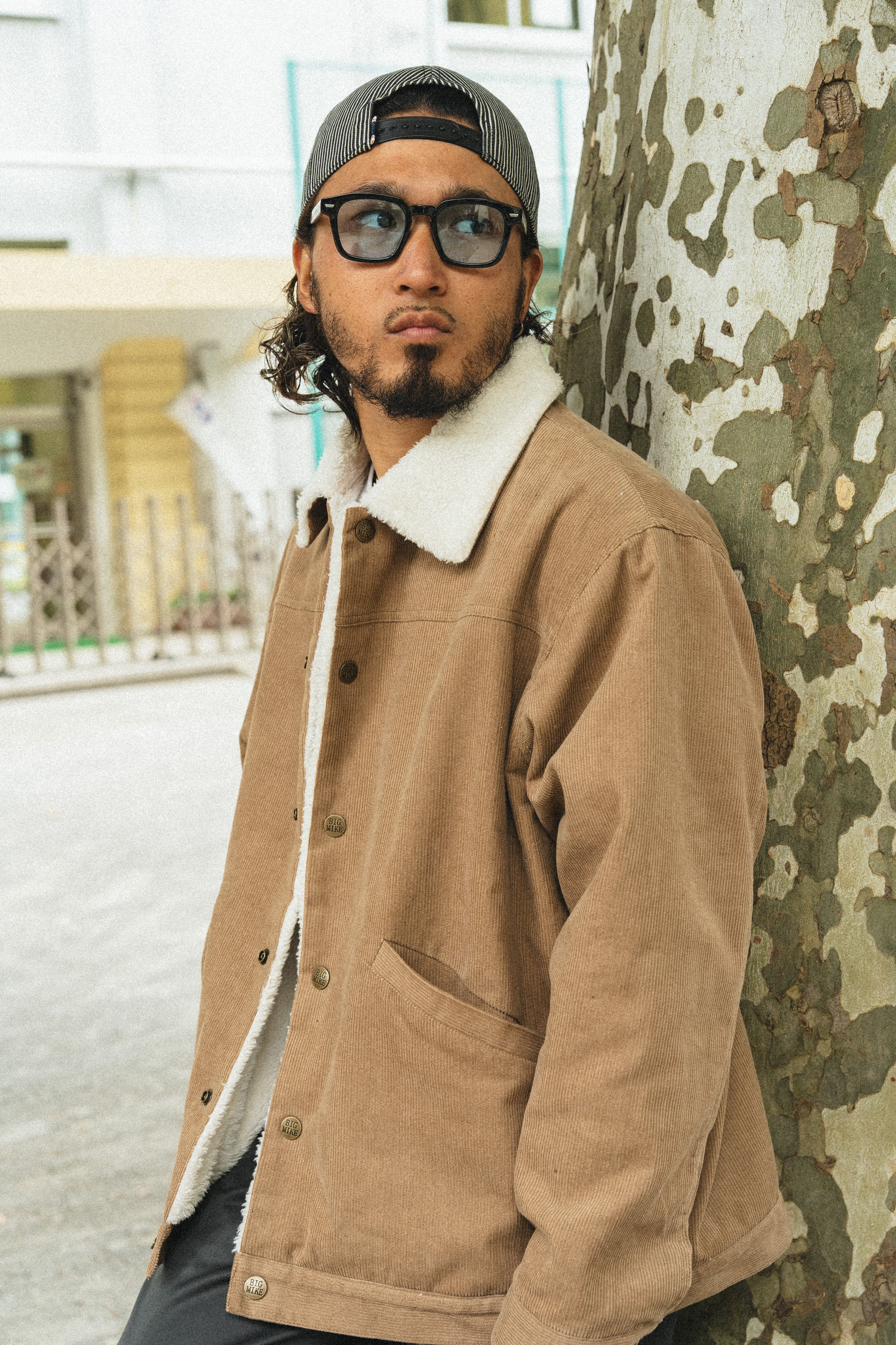 03AW カート期 corduroy boa lunch jacket65身幅