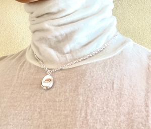 ＜REIN＞ロケットペンダント 太ケーブルチェーン Rocket Pendant with Cable Chain(short or long)