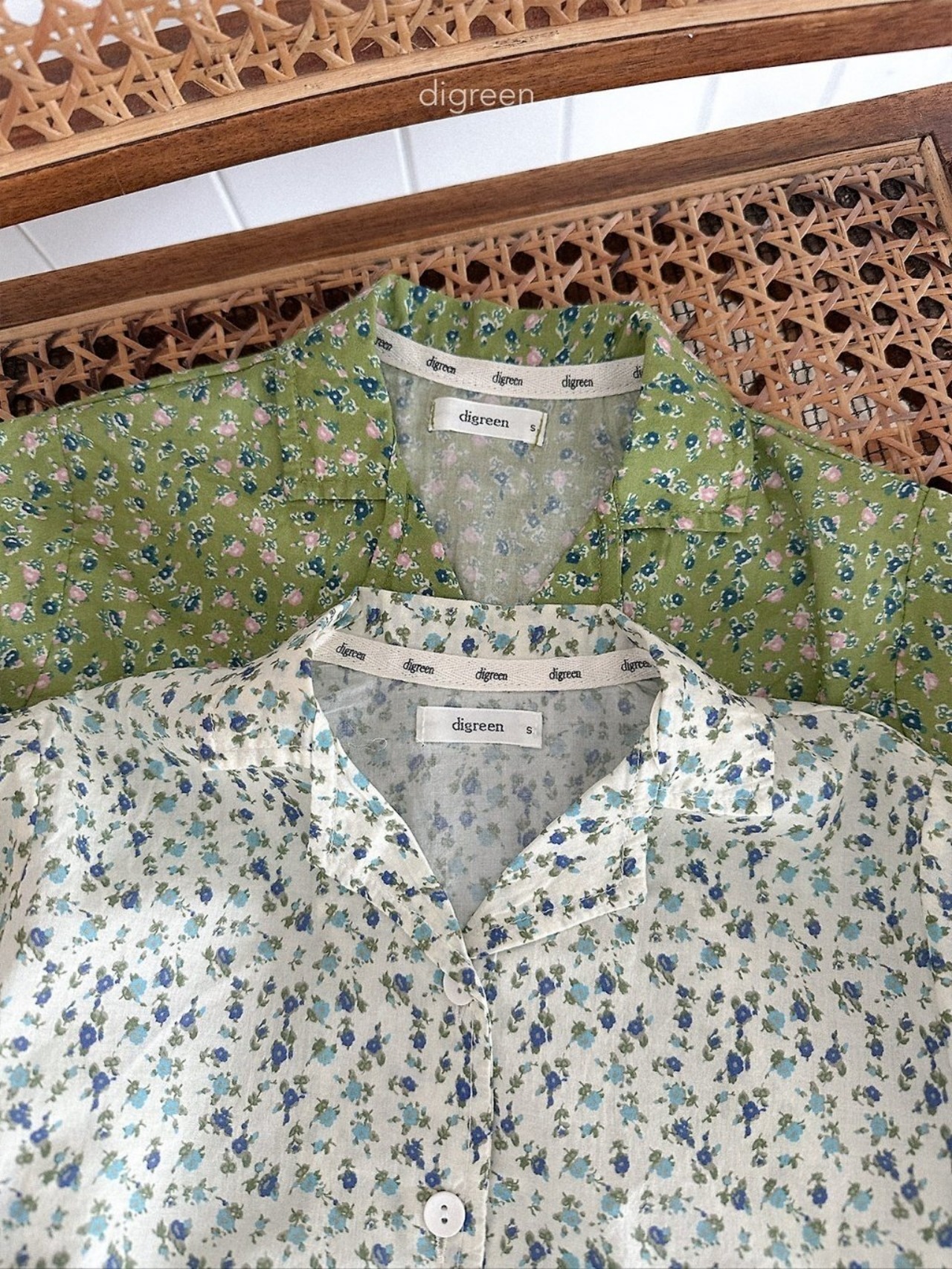 【取寄/韓国直送】digreen 26/SM  フローラシャツ｜夏服｜韓国子供服