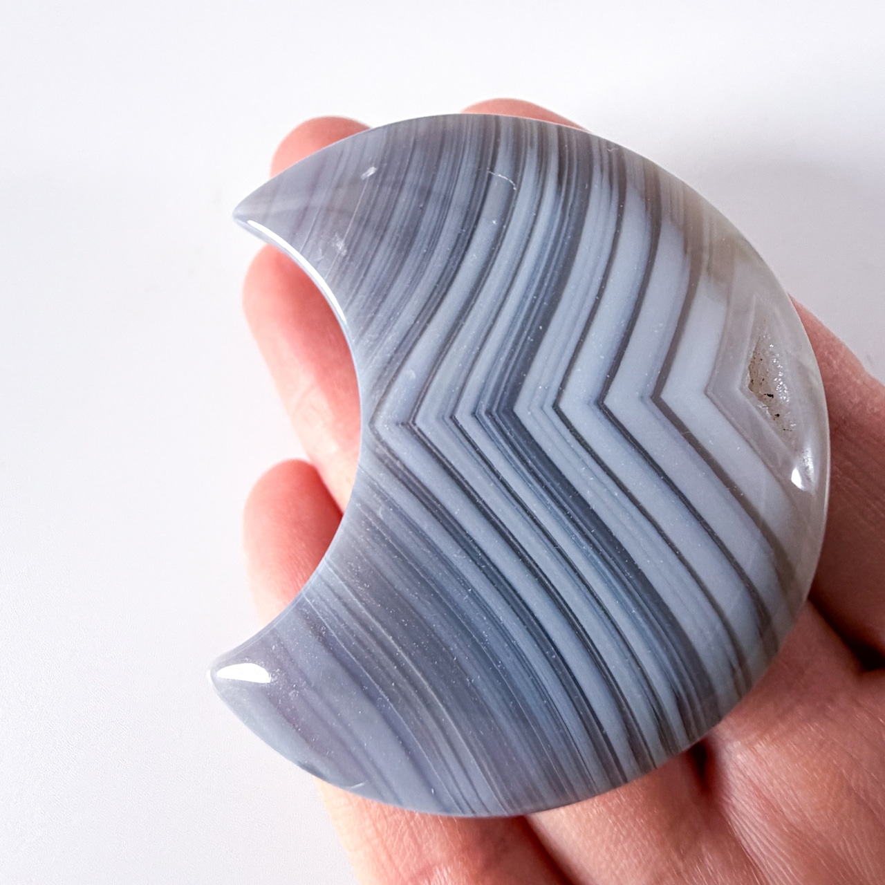 アゲート ムーン  ＊ Agate ＊ 天然石