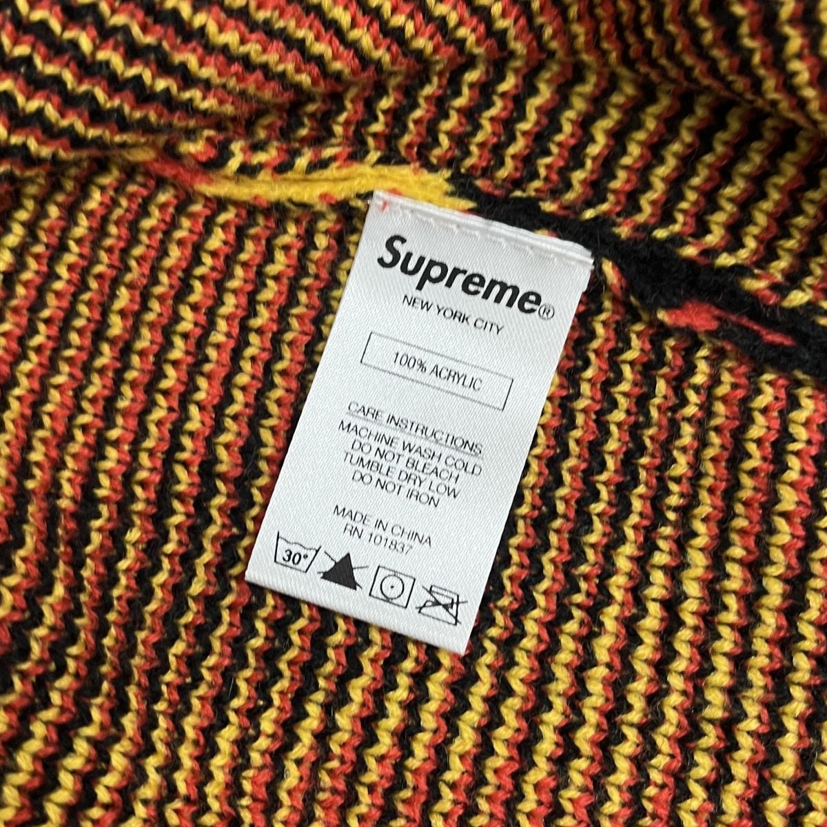 Supreme/シュプリーム【19AW】Tribal Camo Sweater/トライバル カモ セーター/S