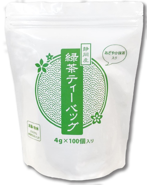 抹茶入り お徳用 緑茶 TEA BAG  4g×100コ入 400g